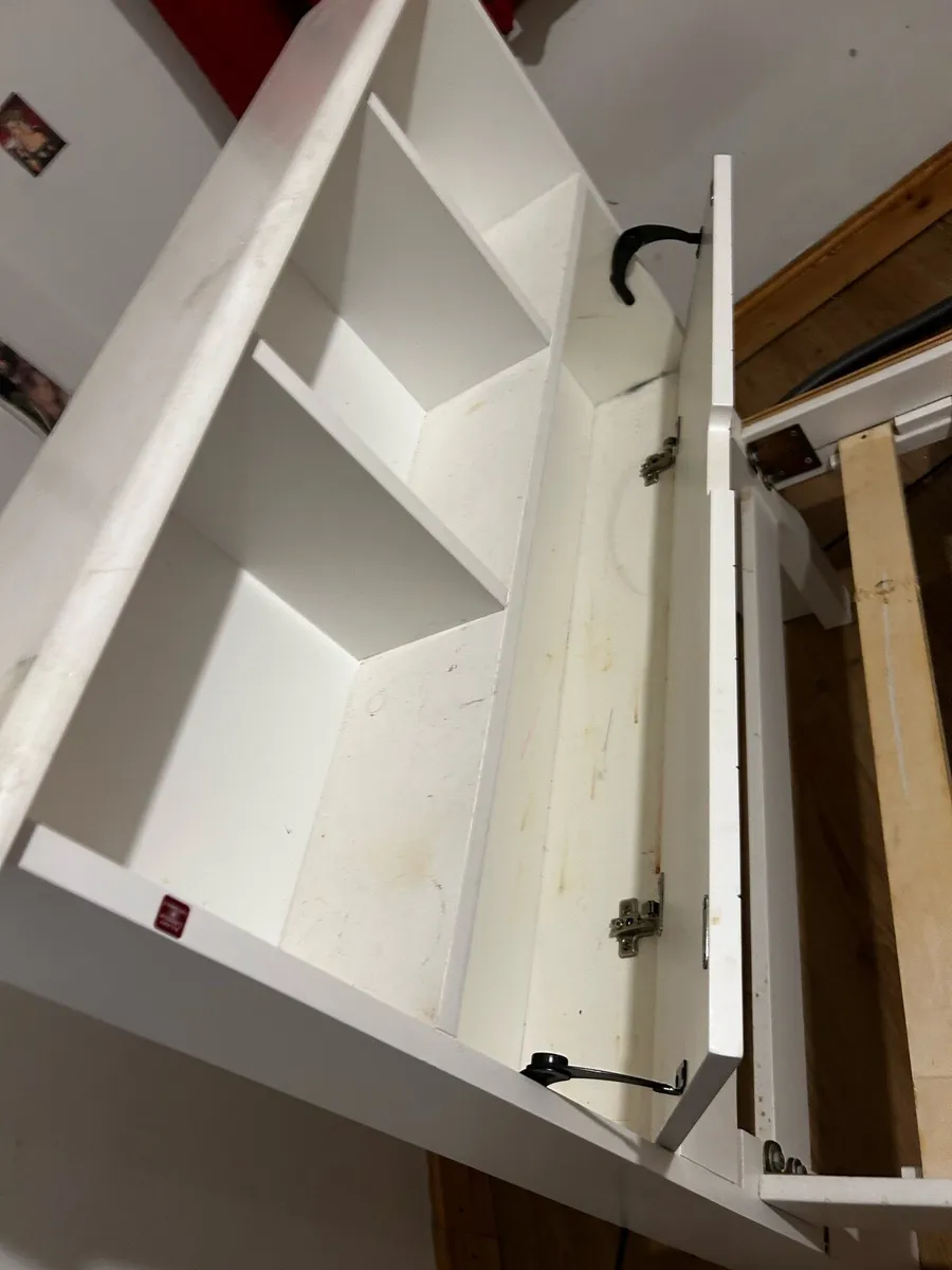 Free - Single bed frame with headboard cupboard - Image 2