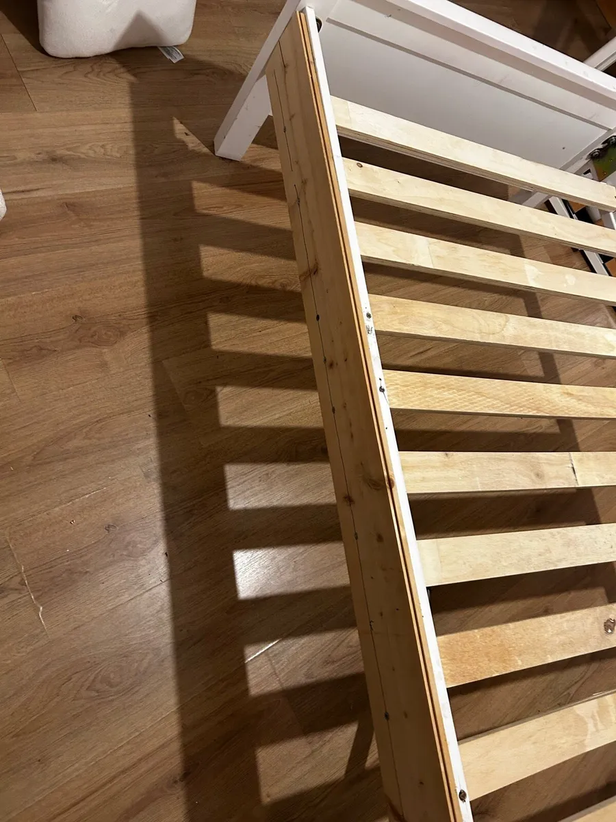 Free - Single bed frame with headboard cupboard - Image 3