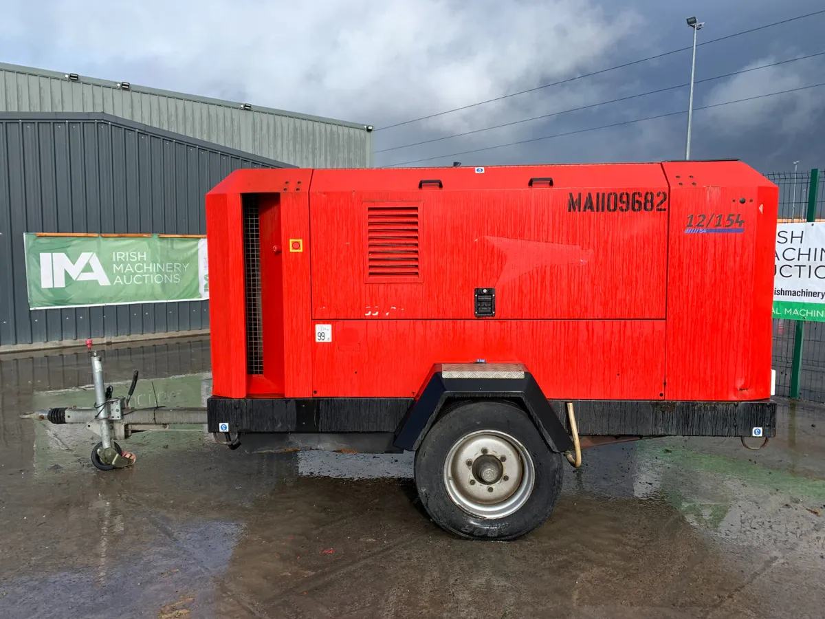 BID ONLINE NOW - UNRESERVED DOOSAN 600CFM COMPRESS - Image 2