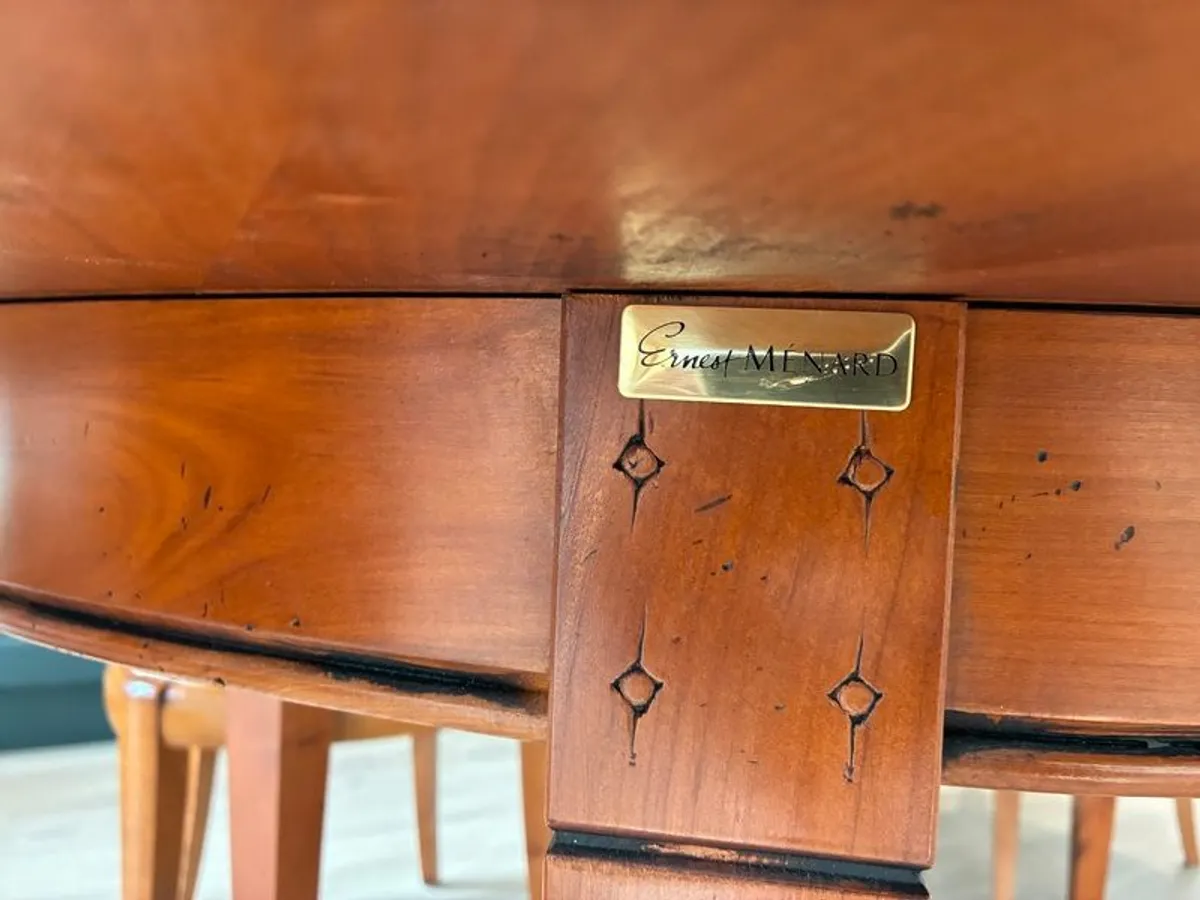 Solid Cherrywood Dining table and chairs - Image 4