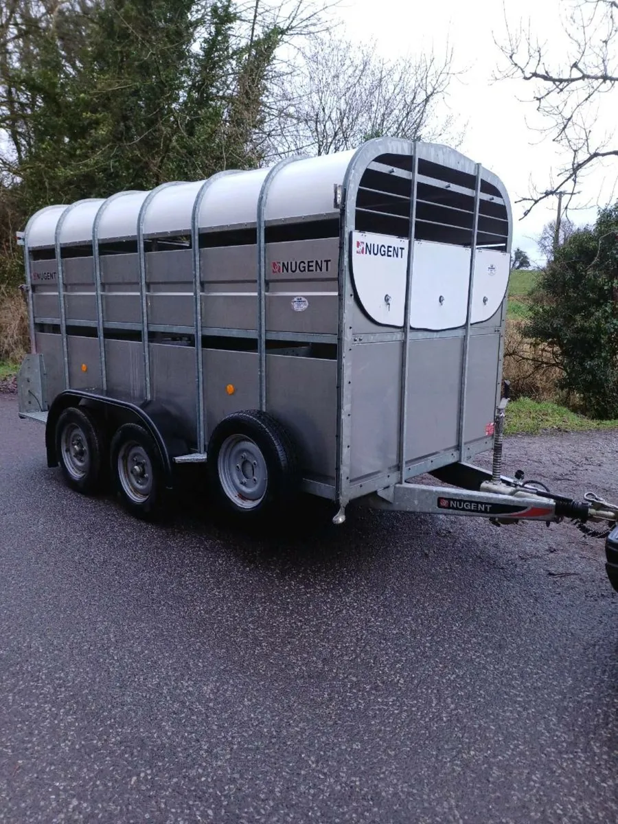 Nugent 12ft cattle trailer ( year 2022) - Image 1