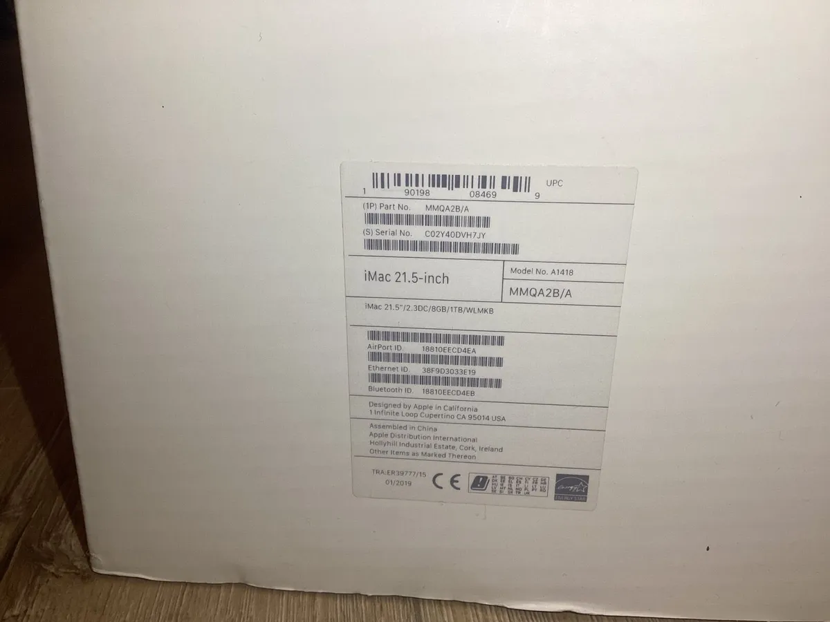 21.5 inch iMac 2017 - Image 3