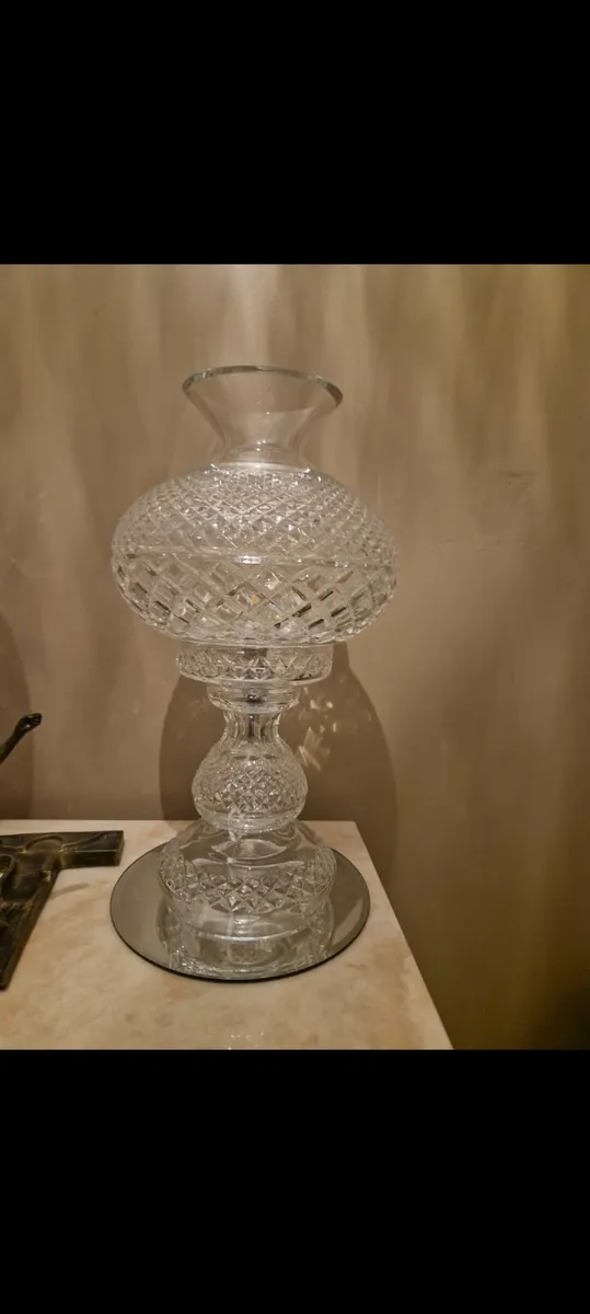 Waterford crystal lamp