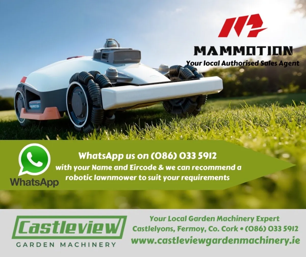 New Mammotion Luba 3 AWD Series Robotic Lawnmowers - Image 1