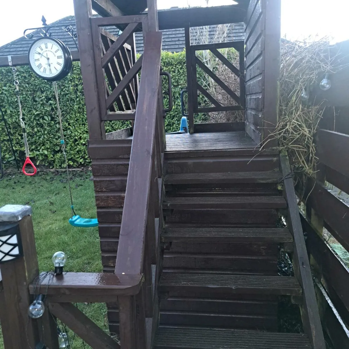 Treehouse,Hoops,Swings & Slide - Image 4