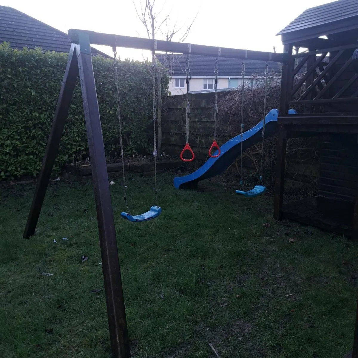Treehouse,Hoops,Swings & Slide - Image 3