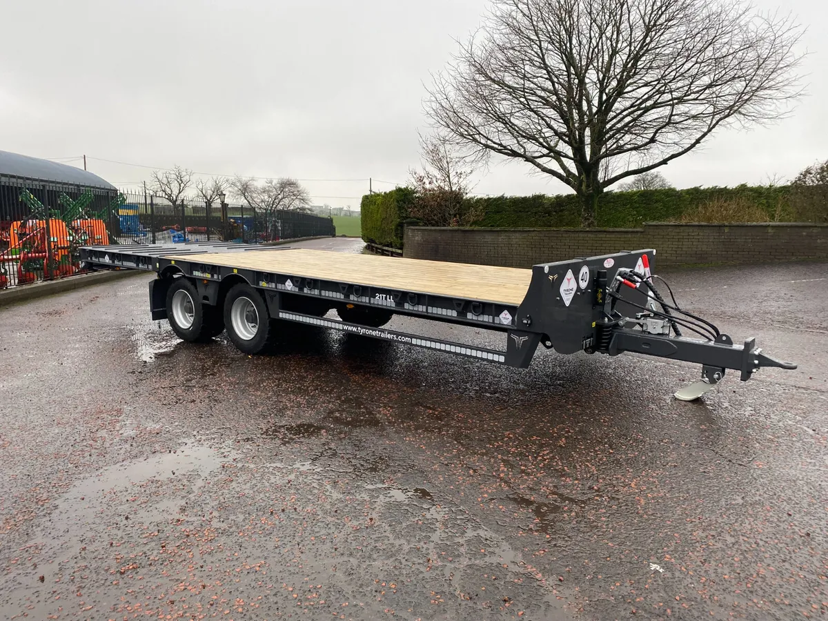Tyrone Trailers Hydraulic Beaver Tail Low Loader - Image 1