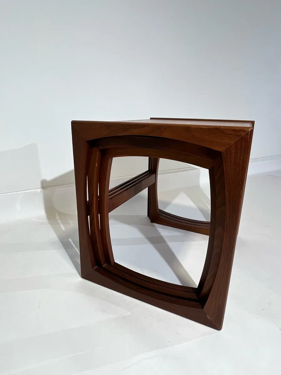 Mid century GPlan table nest - Image 3