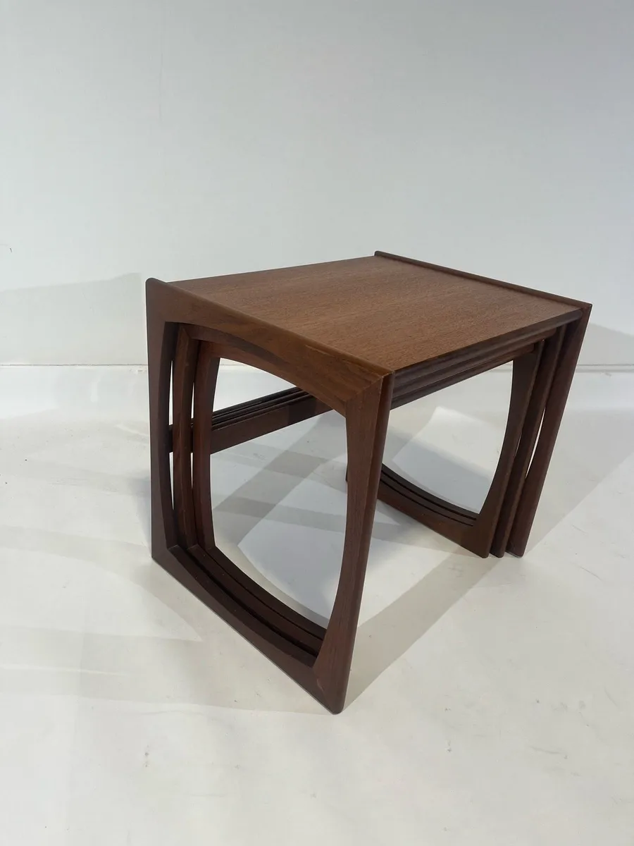 Mid century GPlan table nest - Image 4