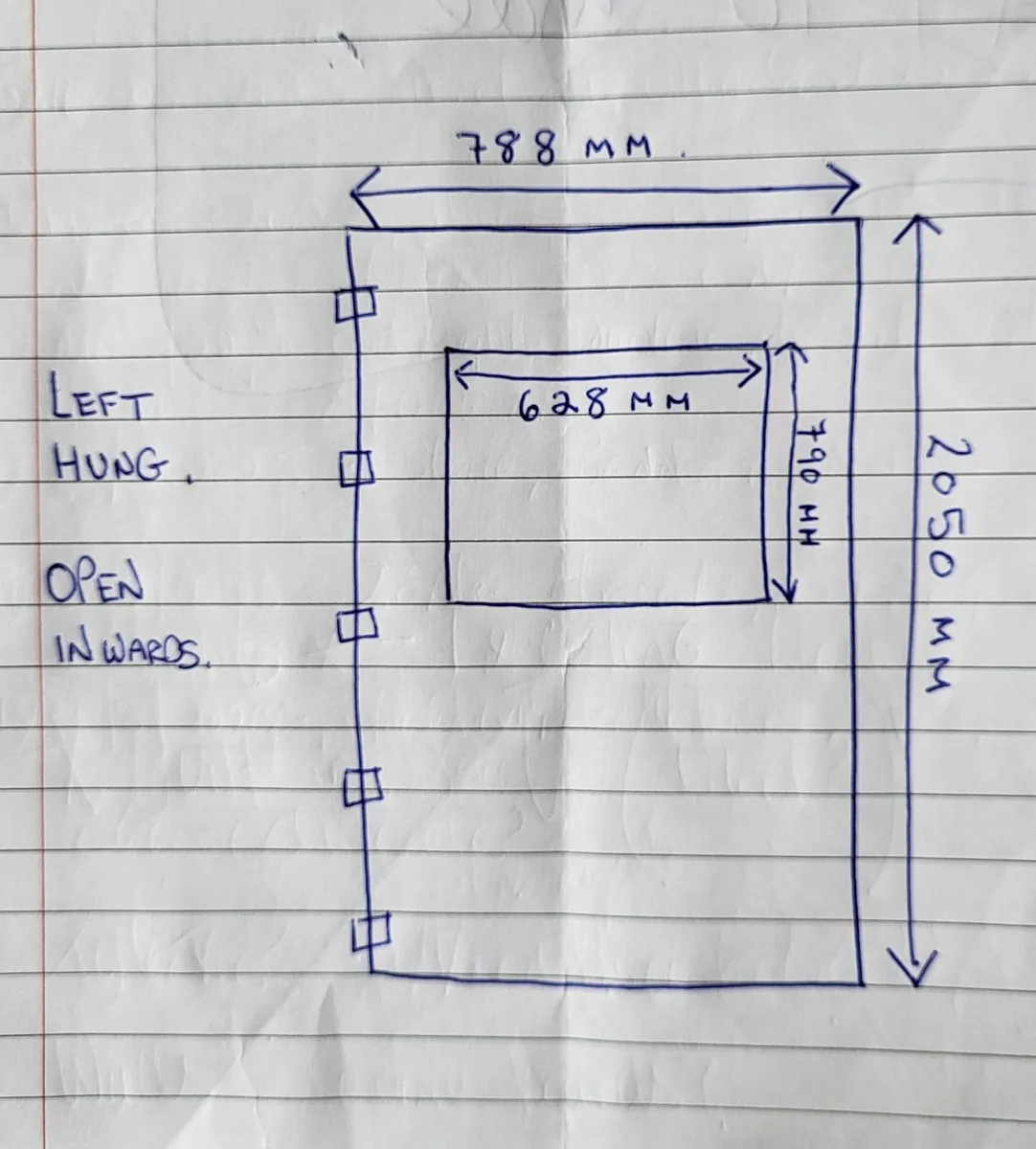 External Door NO FRAME - Image 4