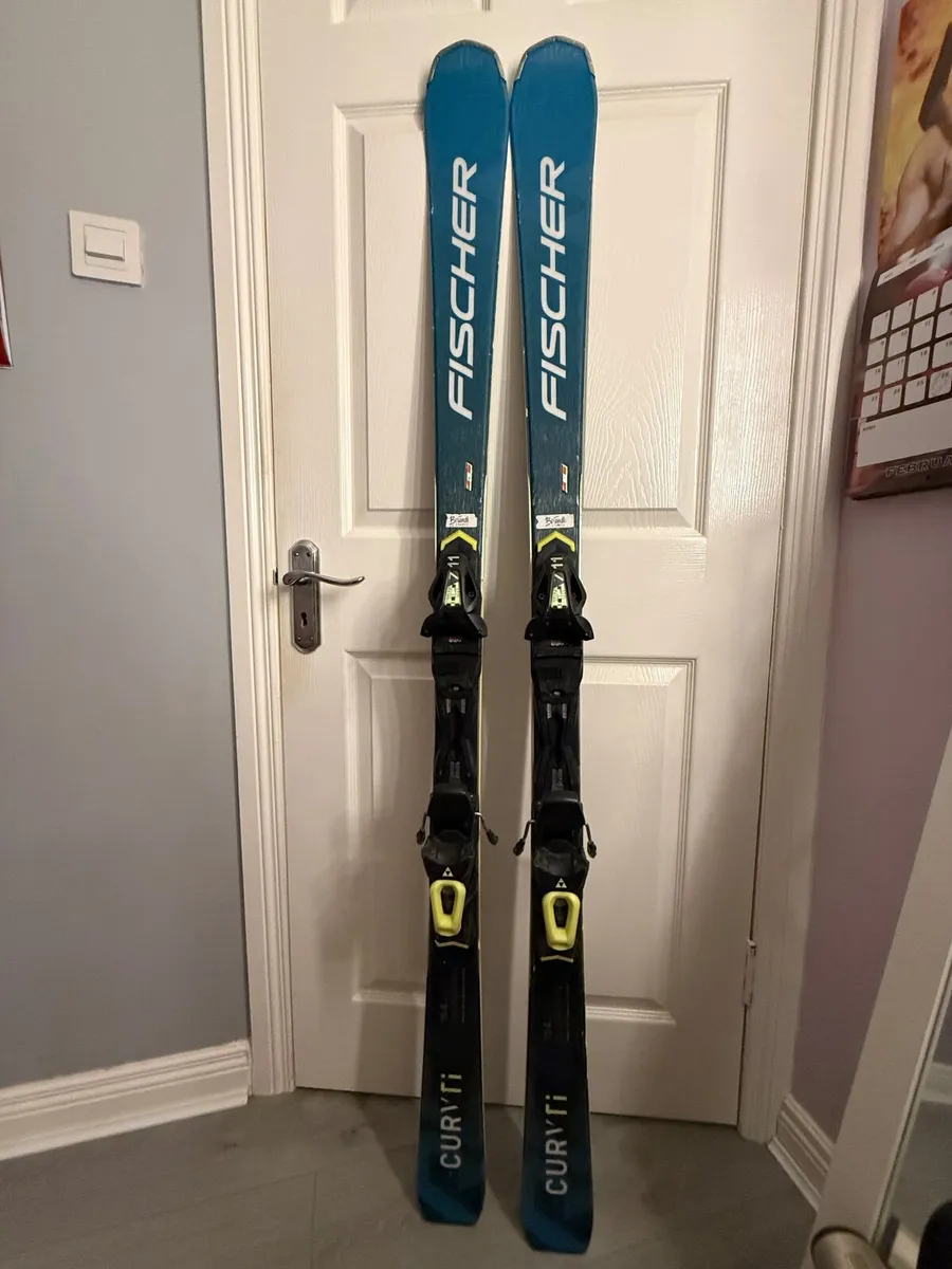 FISCHER THE CURV 2021 164 slalom/all mountain SKI - Image 3