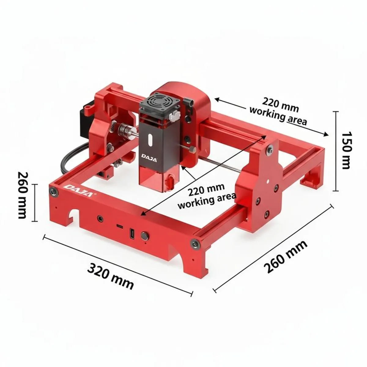 5w mini laser cutter/engraver - Image 2