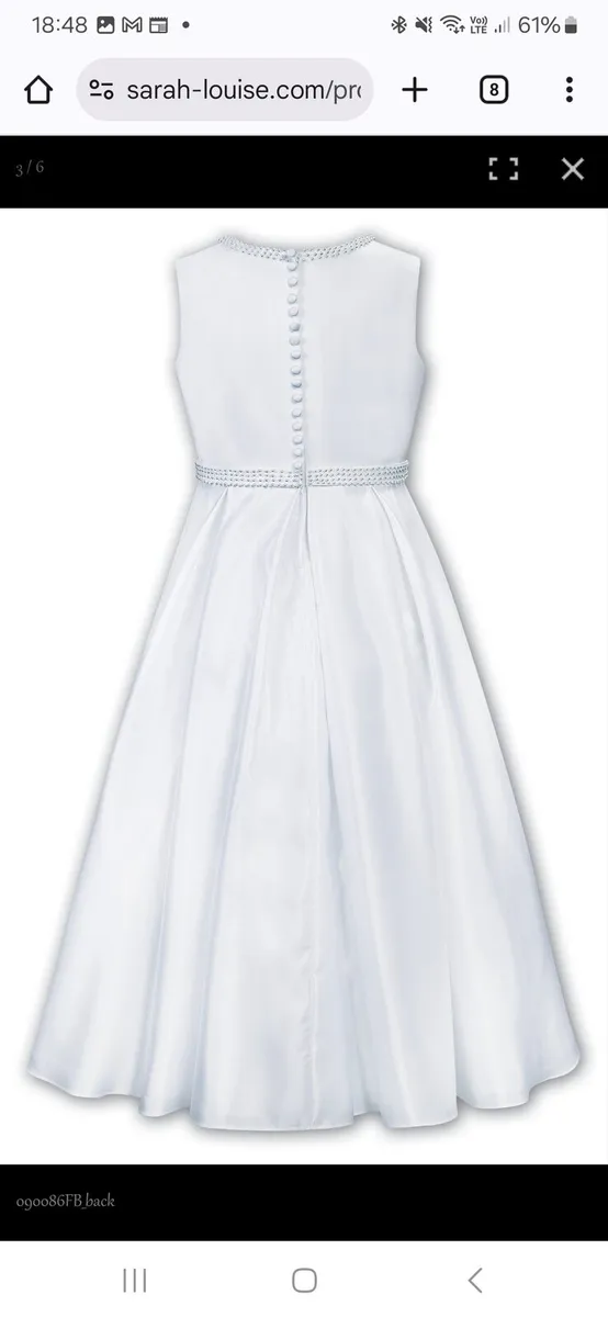 Communion Dress and Bolero - Image 1