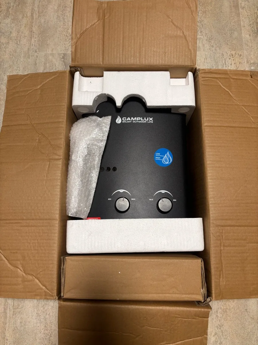 Camplux gas water heart - Image 1