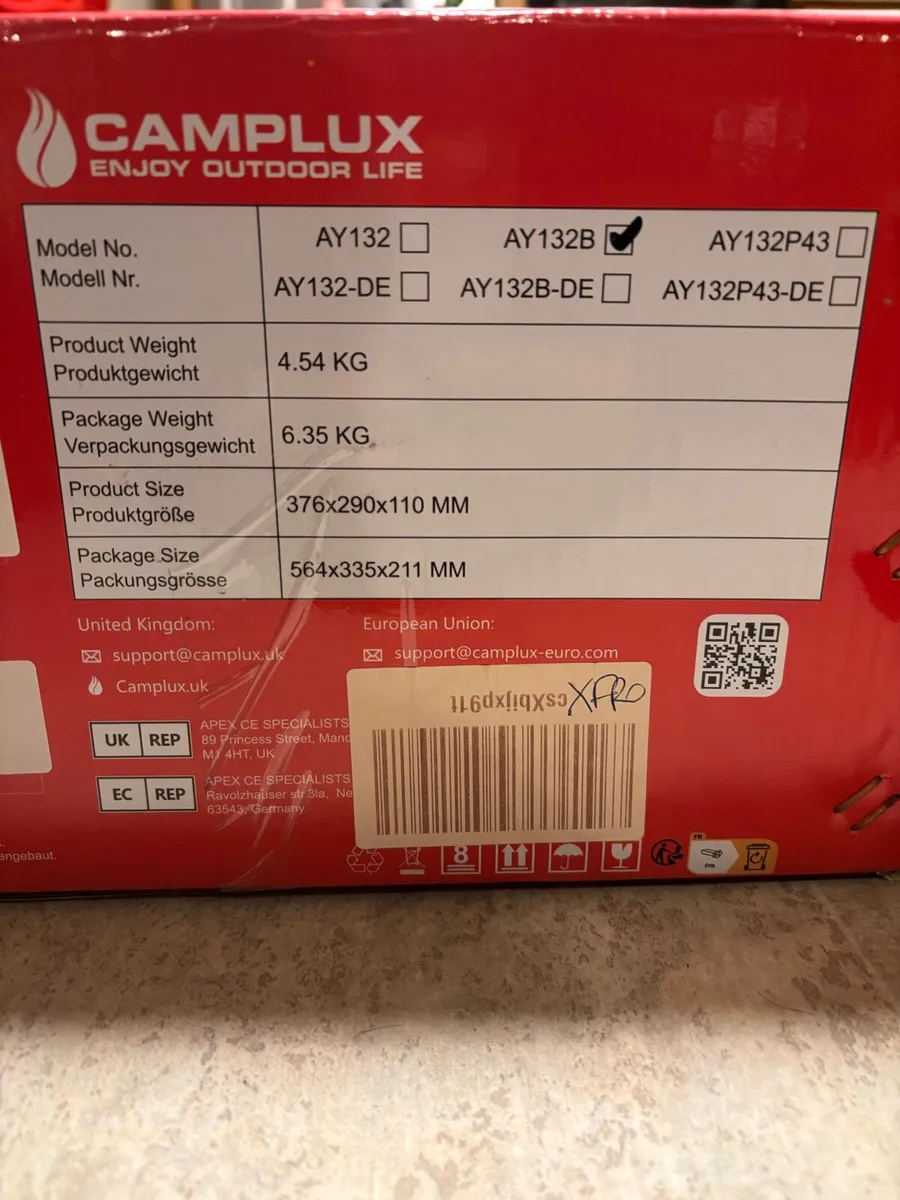 Camplux gas water heart - Image 2