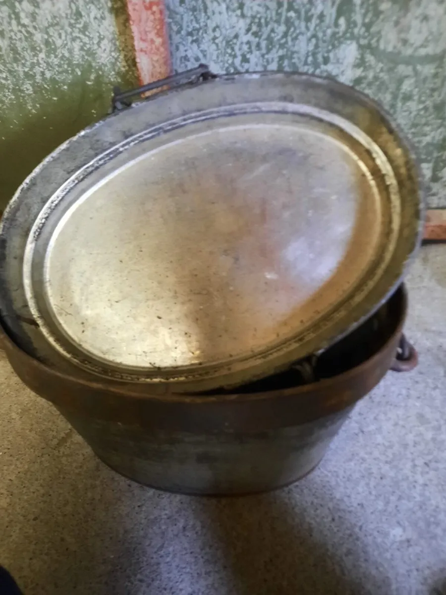 Vintage galvanise bucket - Image 3