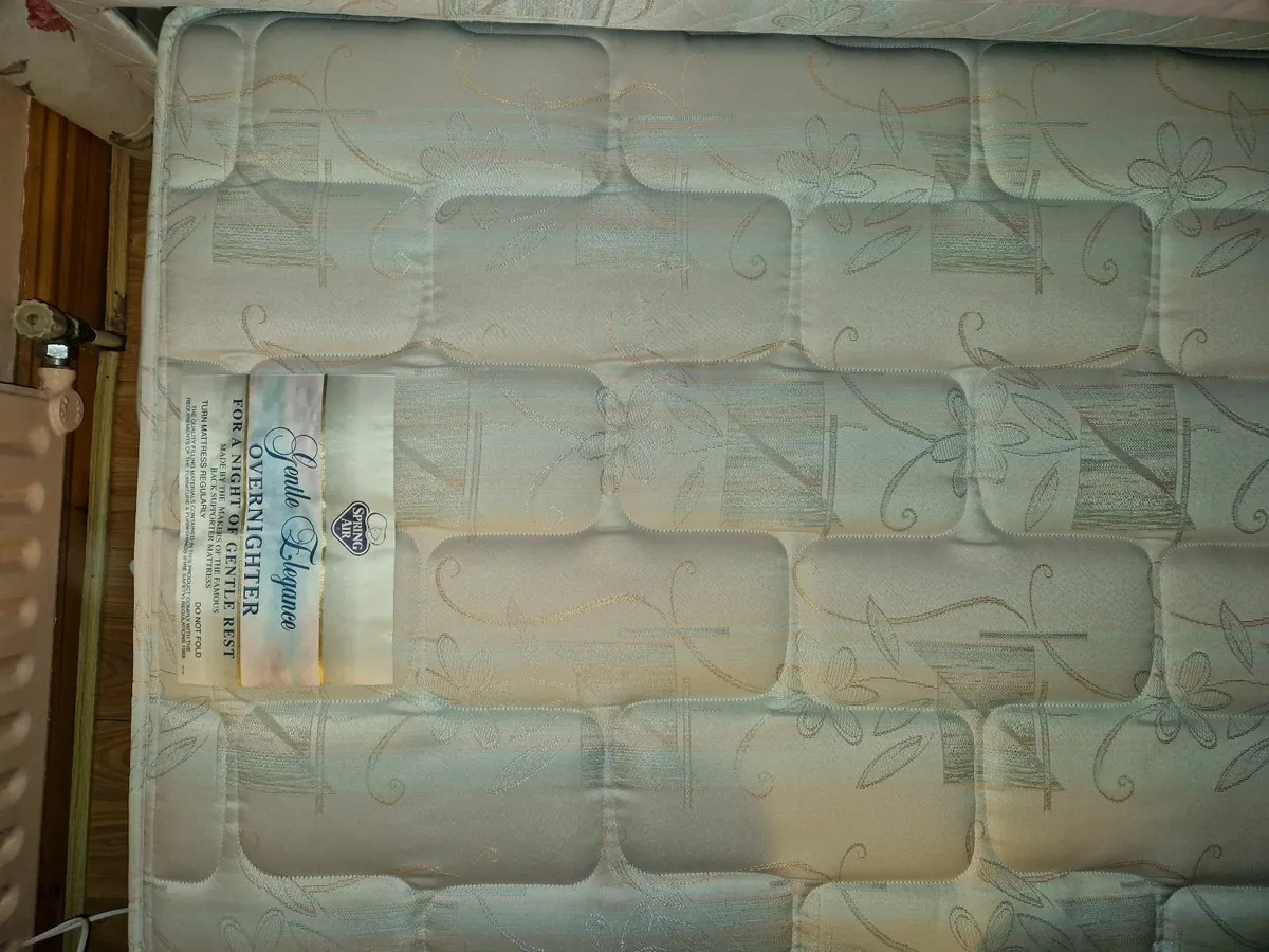 Sofa Bed, Pull Out Bed, Mirror, Chair, Foot Rest - Image 4