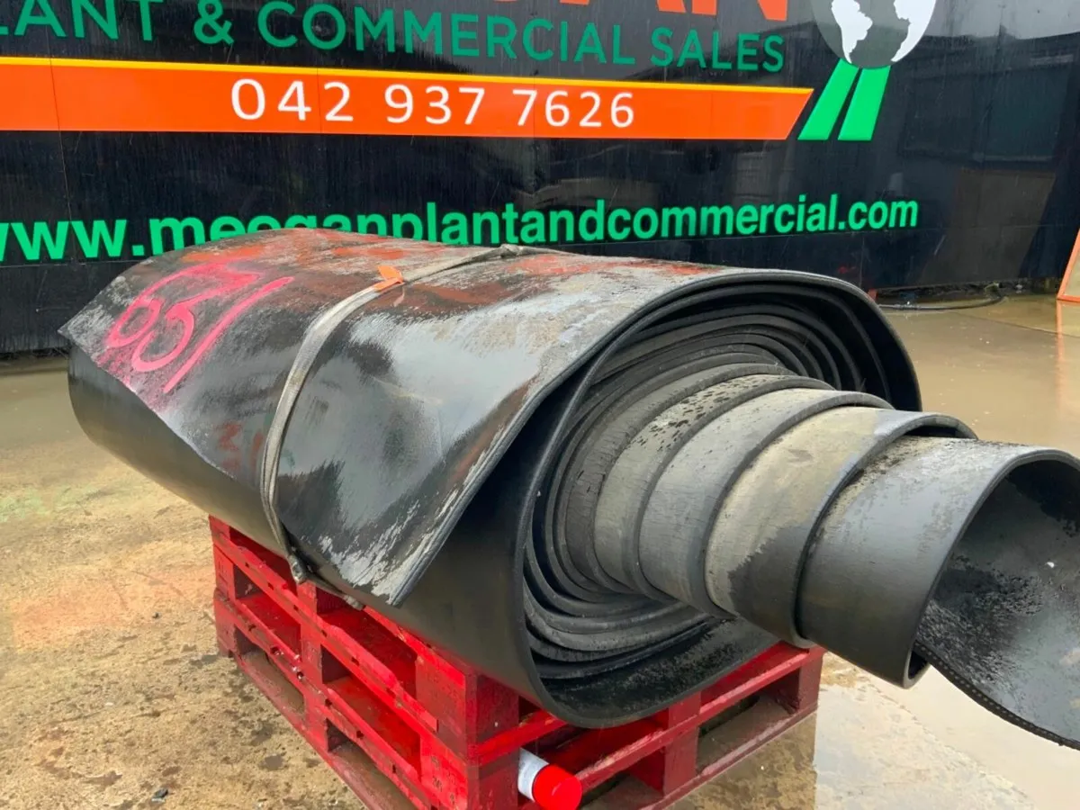 63" x 16mm RUBBER MATTING / CONVEYOR.....631. - Image 3