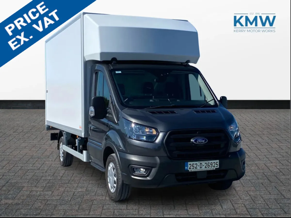 Ford Transit Trend LWB Luton body, Tail lift, Air - Image 1