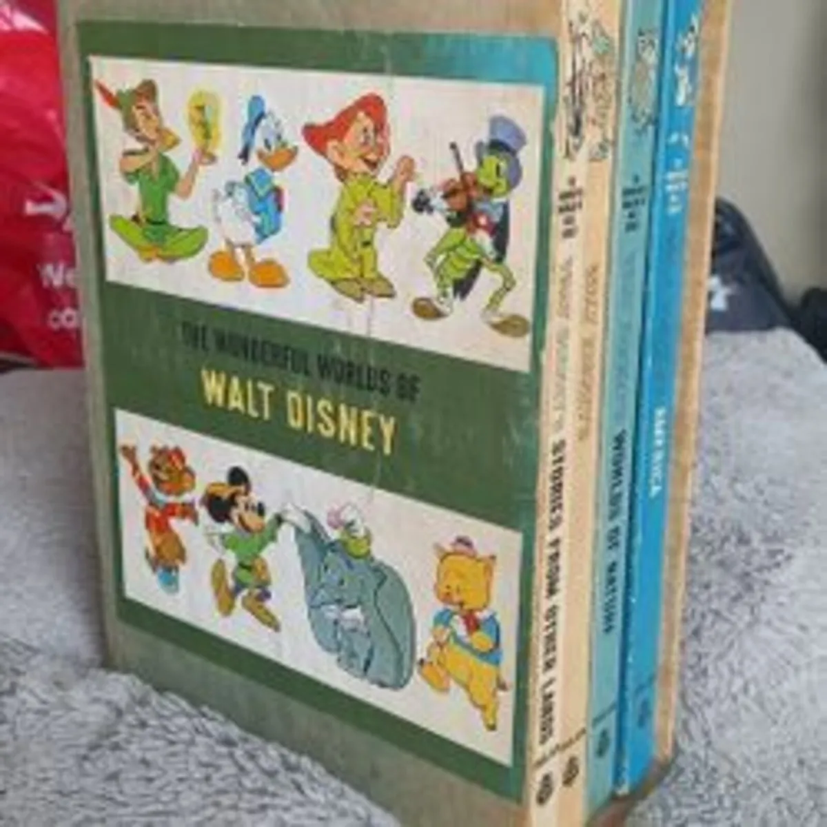 Vintage Walt Disney 4 Book Boxset complete set - Image 1