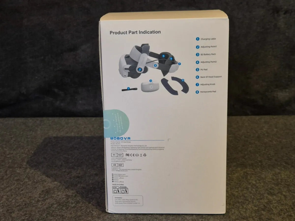 BOBOVR M3 Pro Battery Pack Head Strap (Q3 & 3S) - Image 4