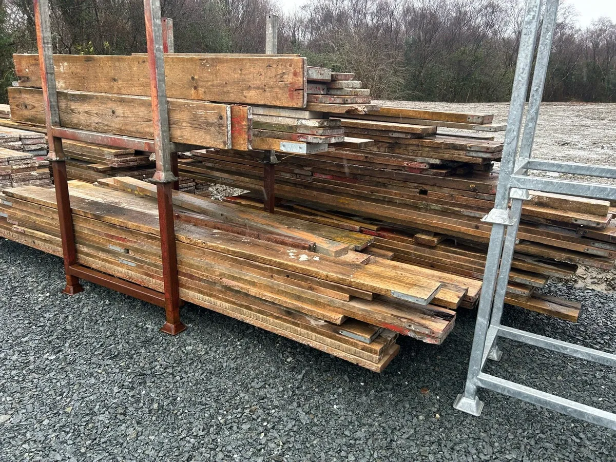 For sale OLD Used Scaffolding boards. - Image 3