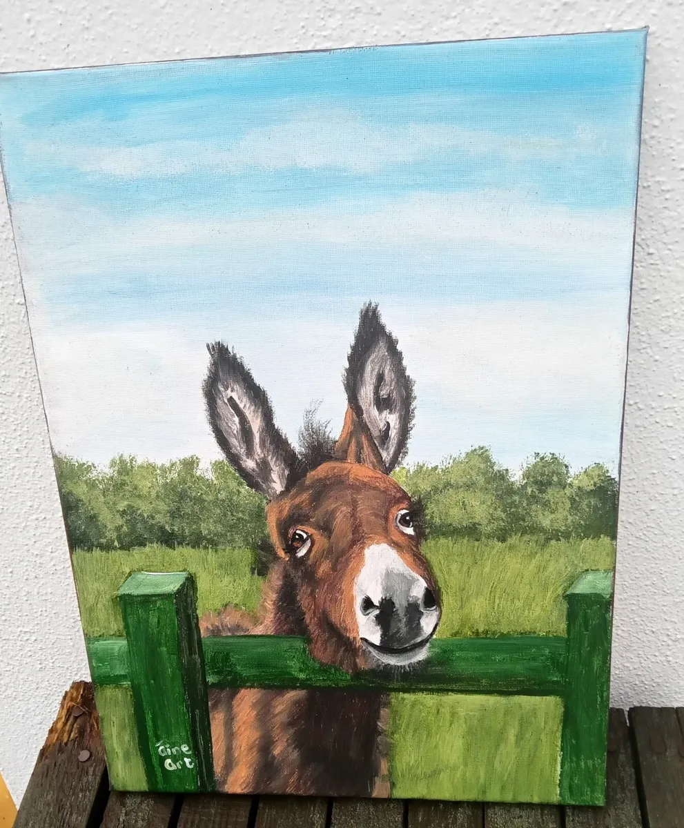 Original Painting  Its me, Neddy