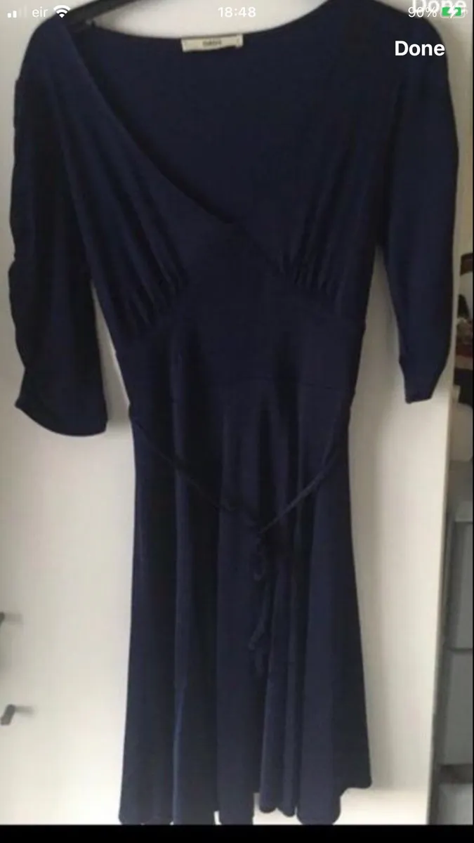 Ladies navy dress size 10 €5 - Image 4