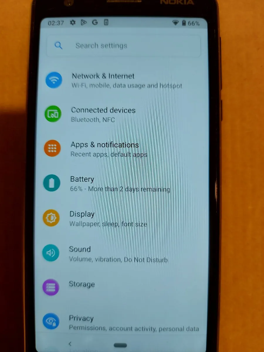 NOKIA 3.1 TA-1057 16GB Mobile, Excellent Condition - Image 3