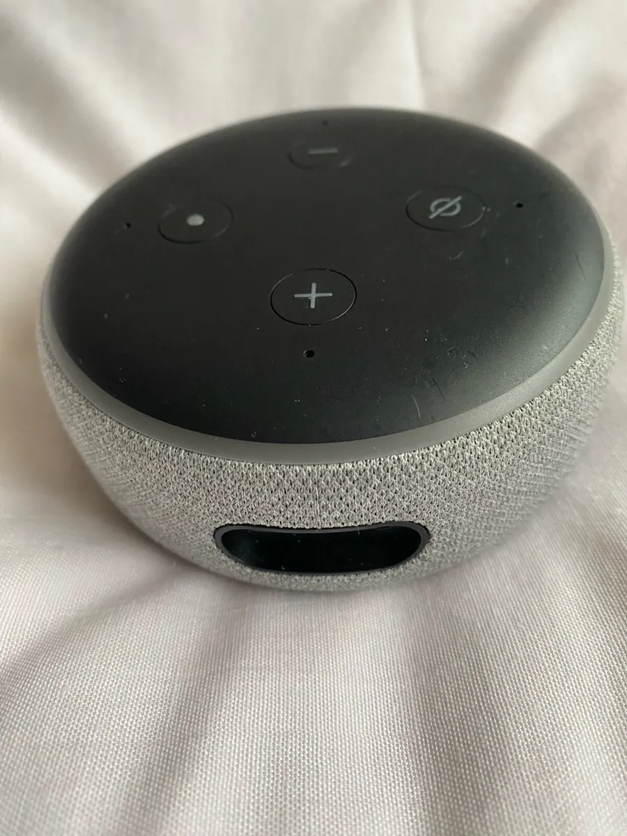 Amazon Alexa Echo Dot 3rd Generation & Power Cable - Image 2