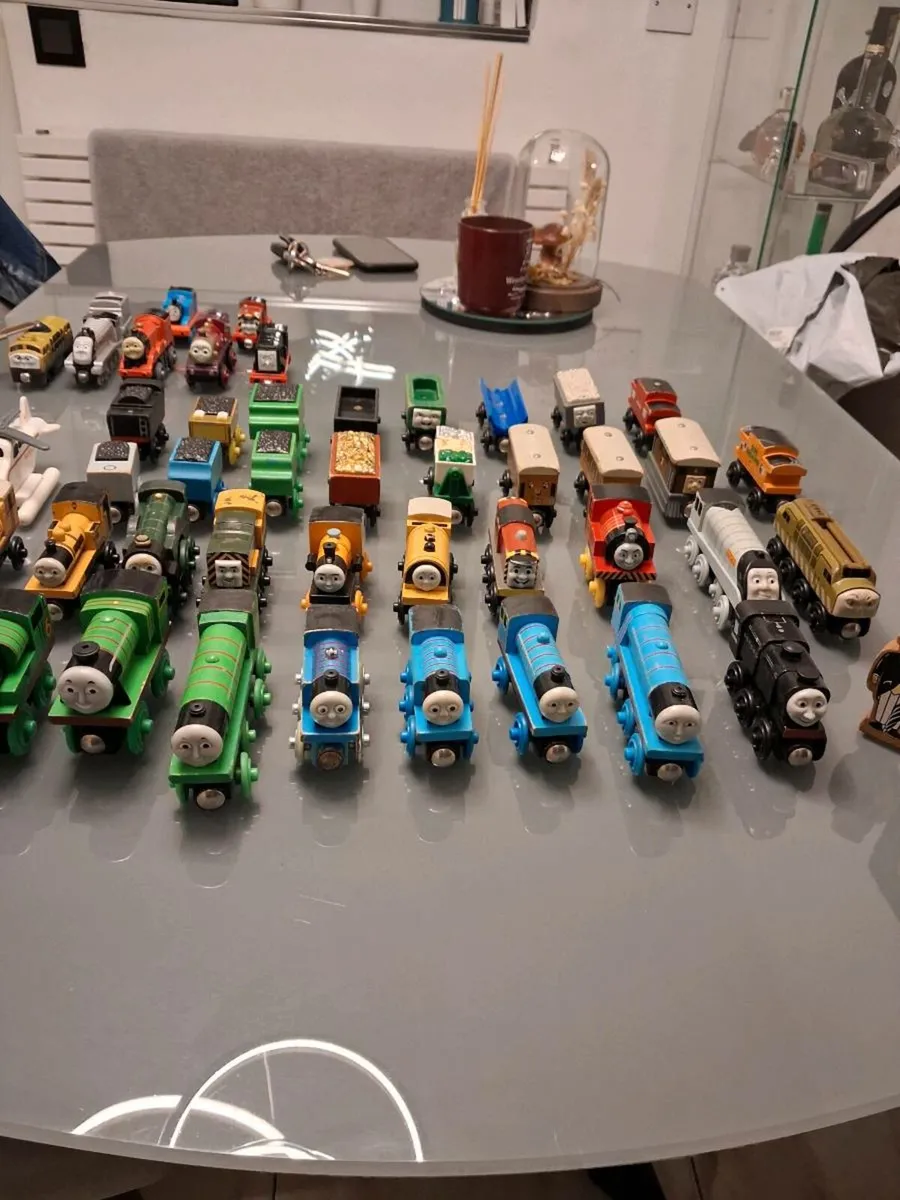 Vintage Thomas & Friends Wooden Train Collection - Image 1