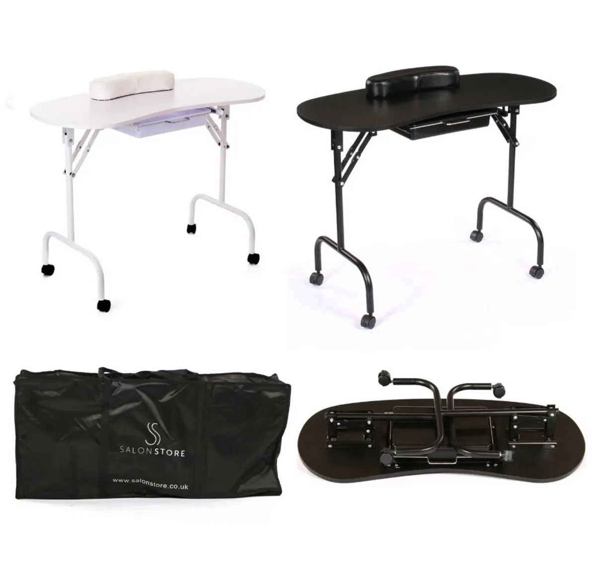 Portable Manicure Table Foldable NEW - Image 1