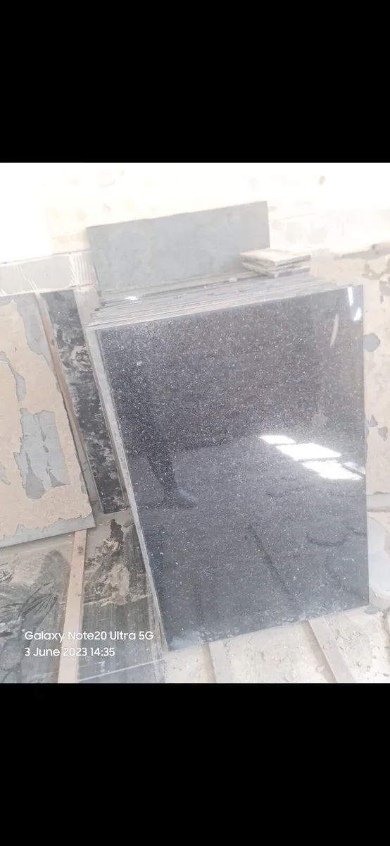 Blaxk Granite polished slabs - Image 2