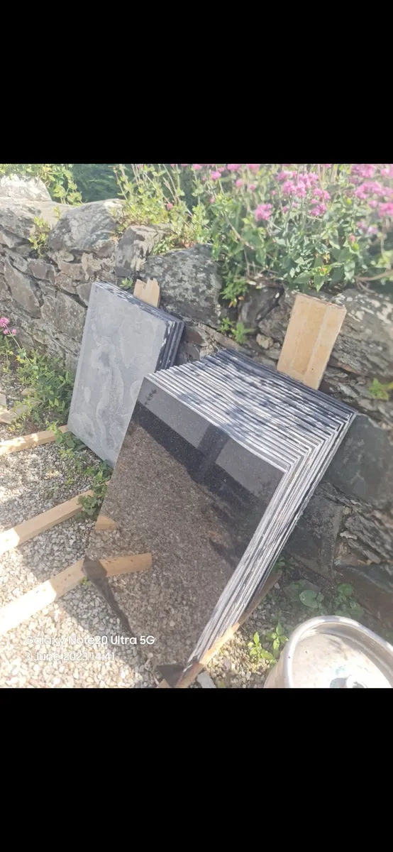 Blaxk Granite polished slabs - Image 3