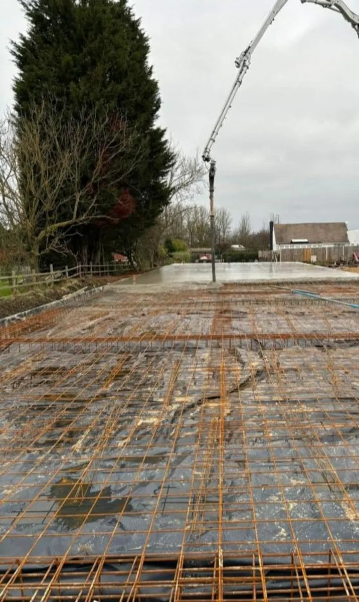 Concrete pumping and concrete crew available