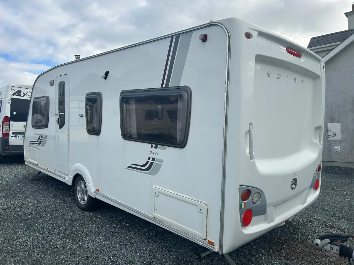 Swift challenger fixed bed caravan - Image 1