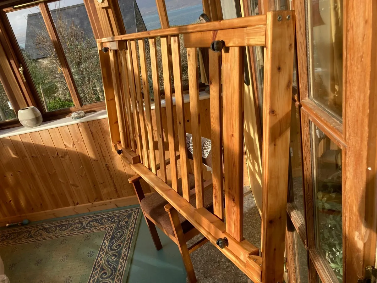 light weight portable wooden framed bed - Image 2