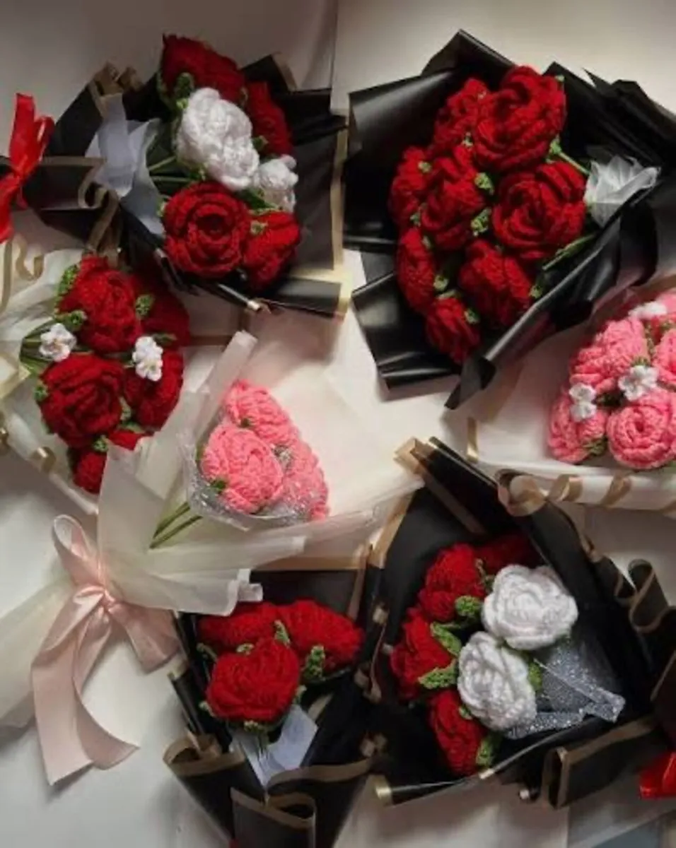Crochet roses - Image 1