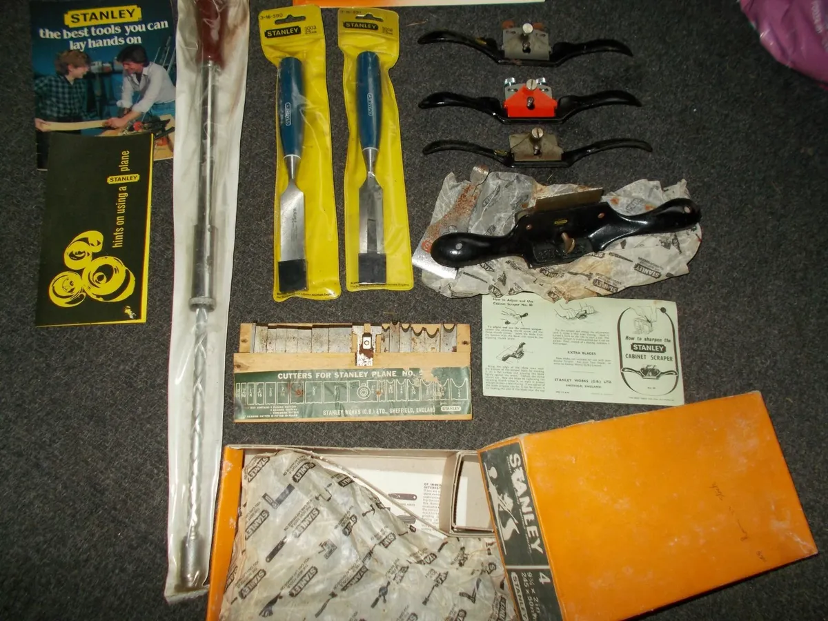 Lot of vintage Stanley tools - Image 3