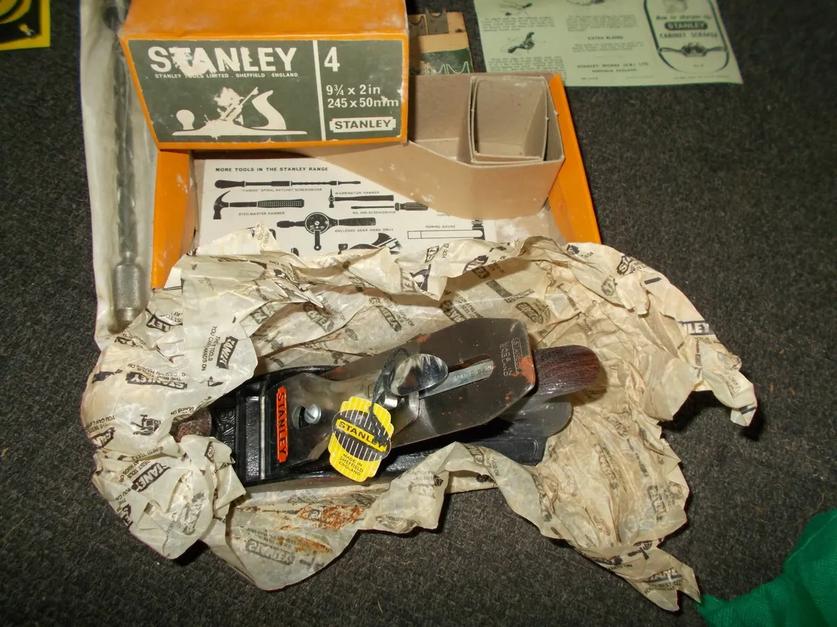 Lot of vintage Stanley tools - Image 4