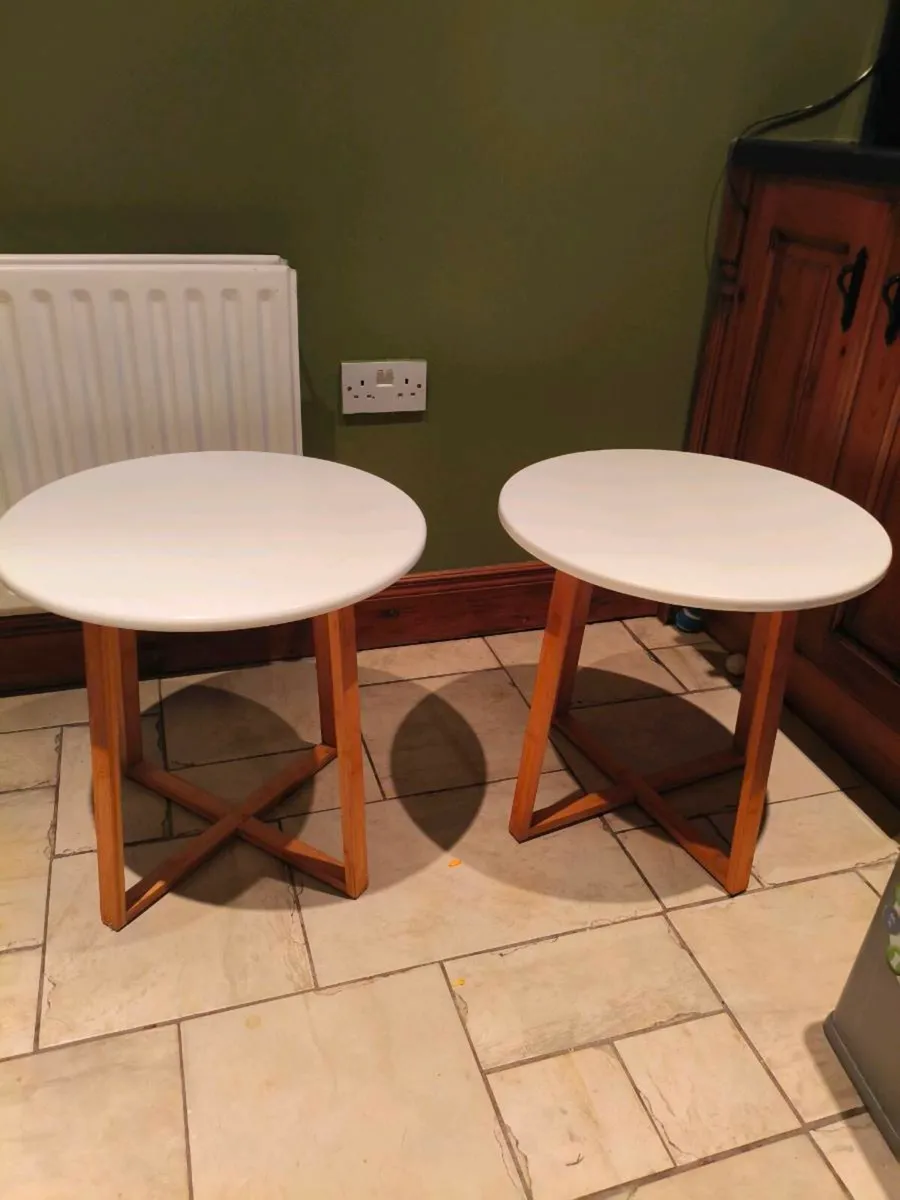 2 new side tables,40 for both - Image 2