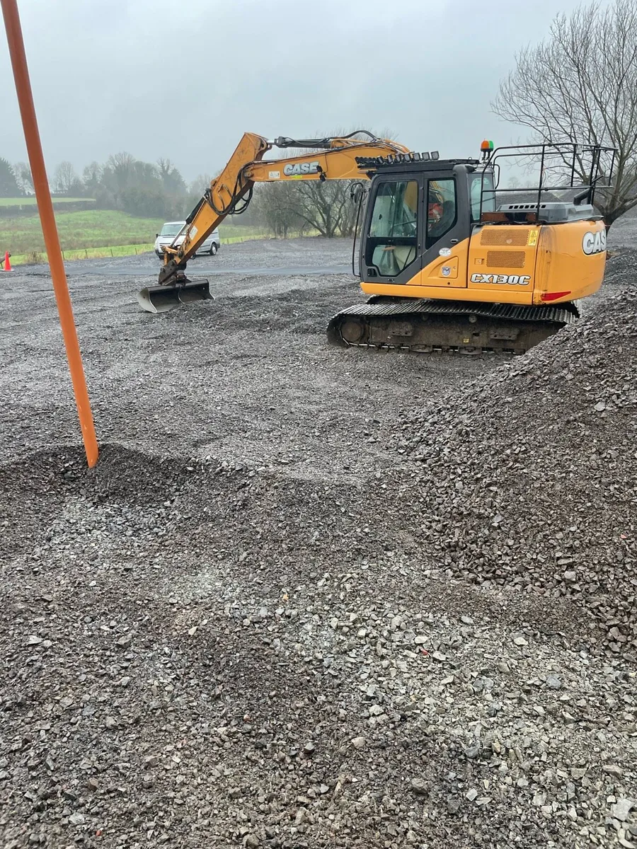 13ton Digger hire - Image 1