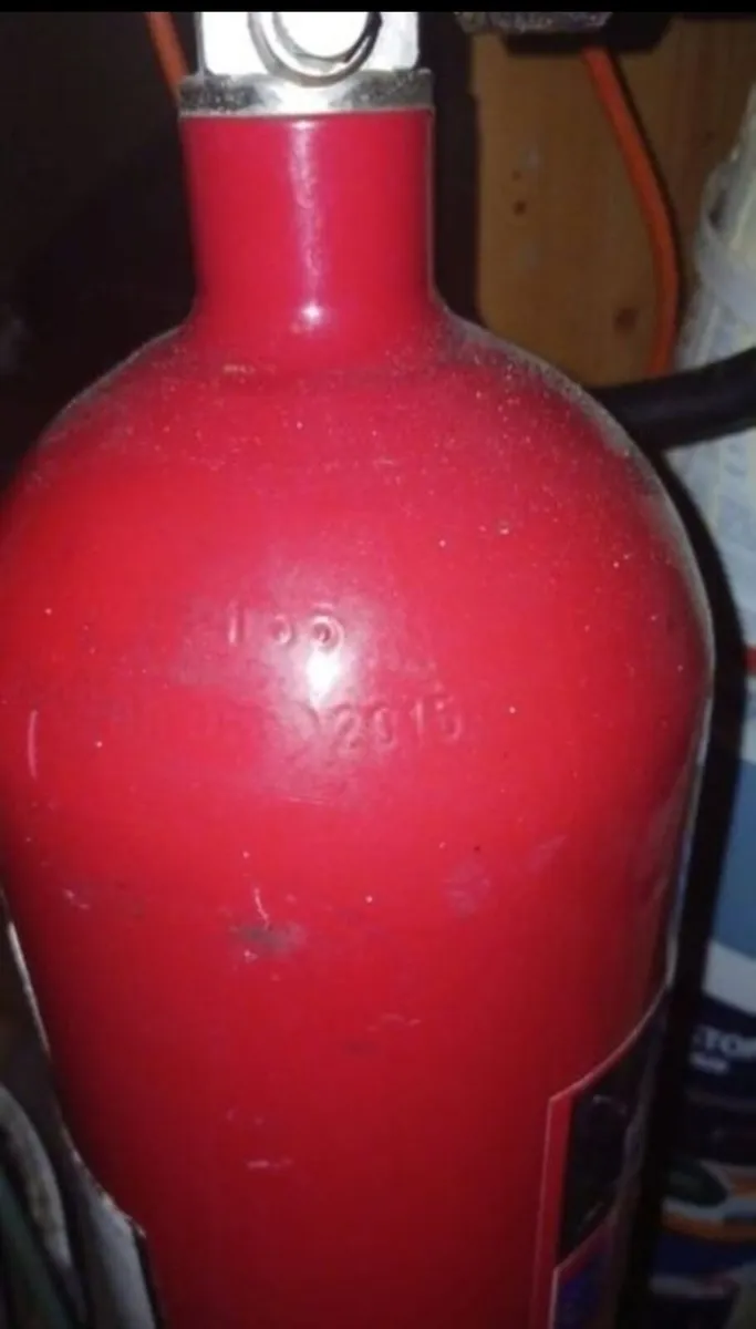 2 Vintage Fire Extinguishers - Image 2