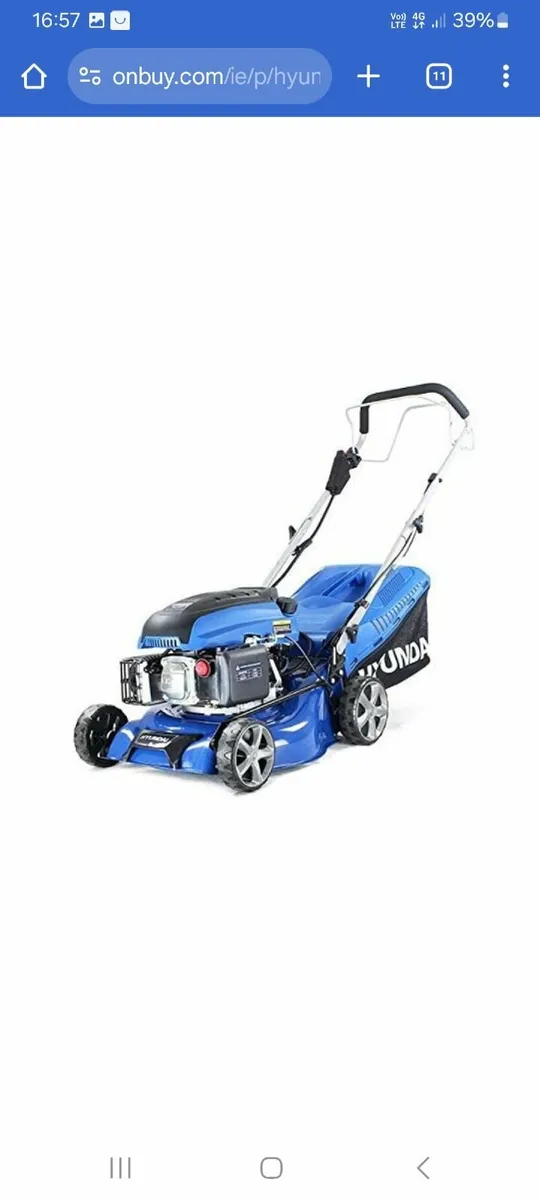 New Hyundai 430sp self-drive lawnmower - Image 1