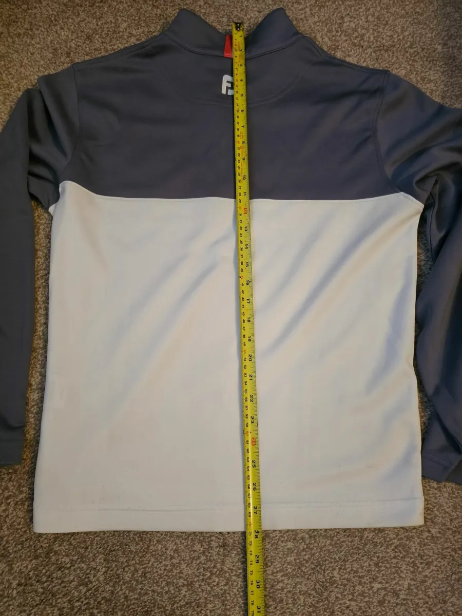 Footjoy golf 1/4 zip top med - Image 2