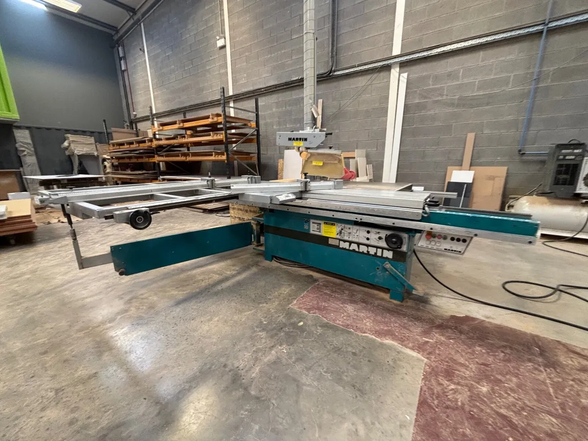 Martin T72 A Sliding Table Panel Saw 3.2M - Image 2