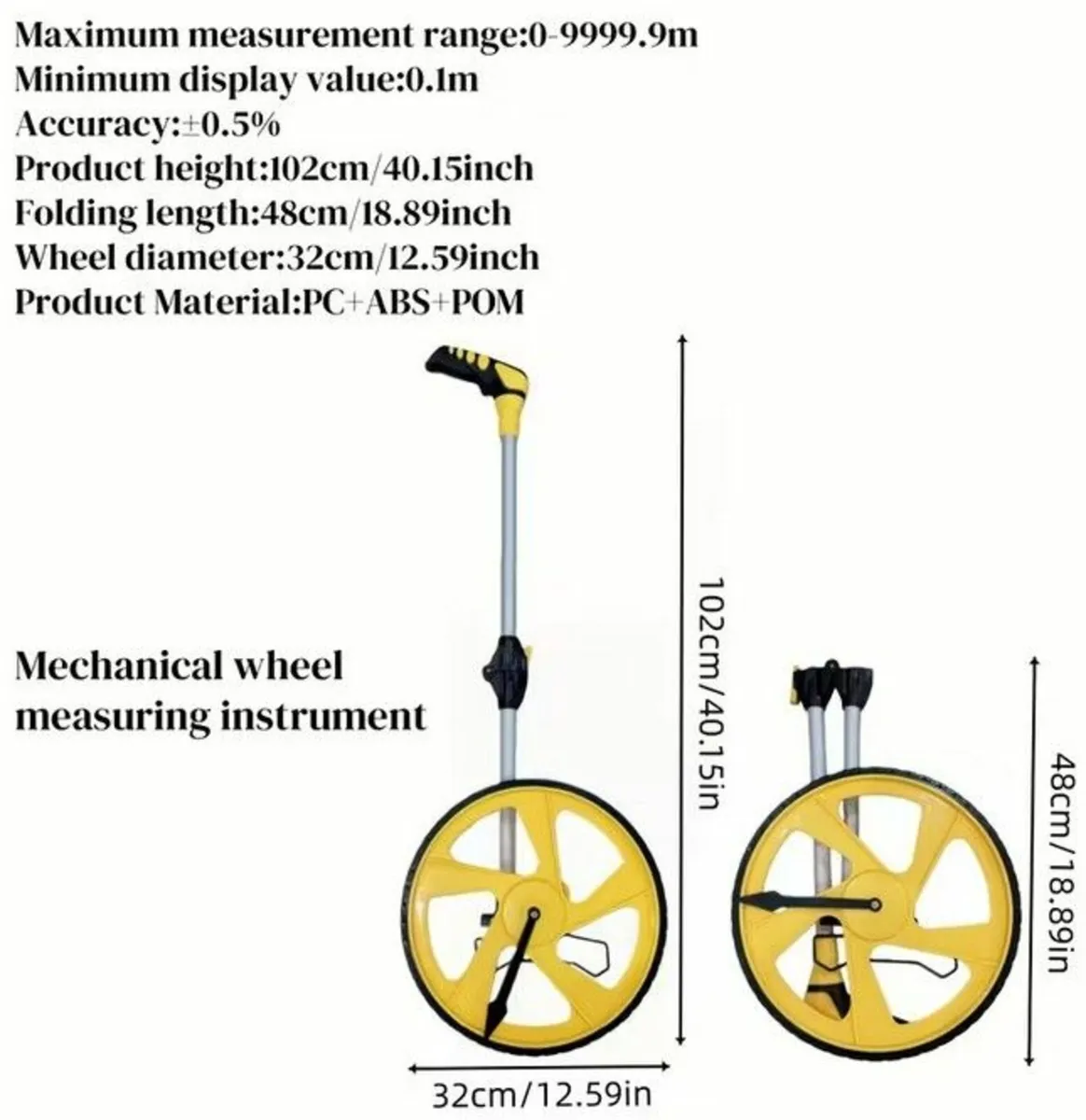 Distance Measuring Trundle Wheel Large - Image 2