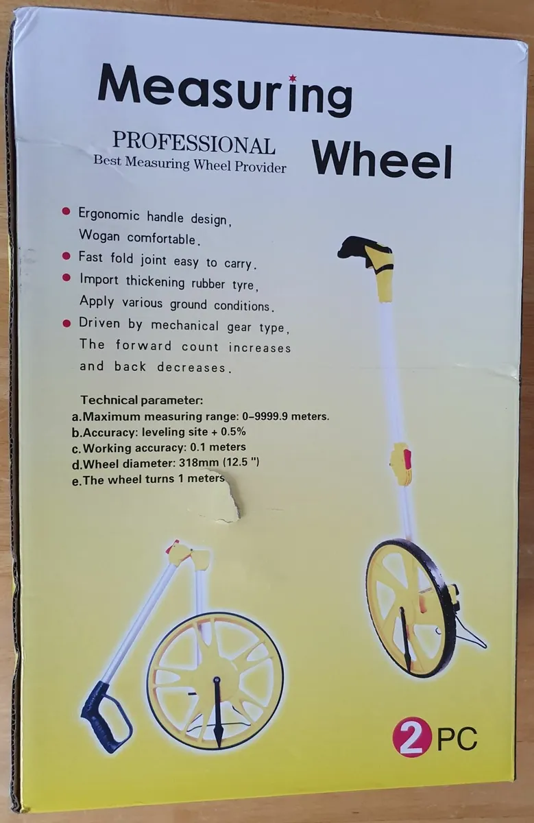 Distance Measuring Trundle Wheel Large - Image 4