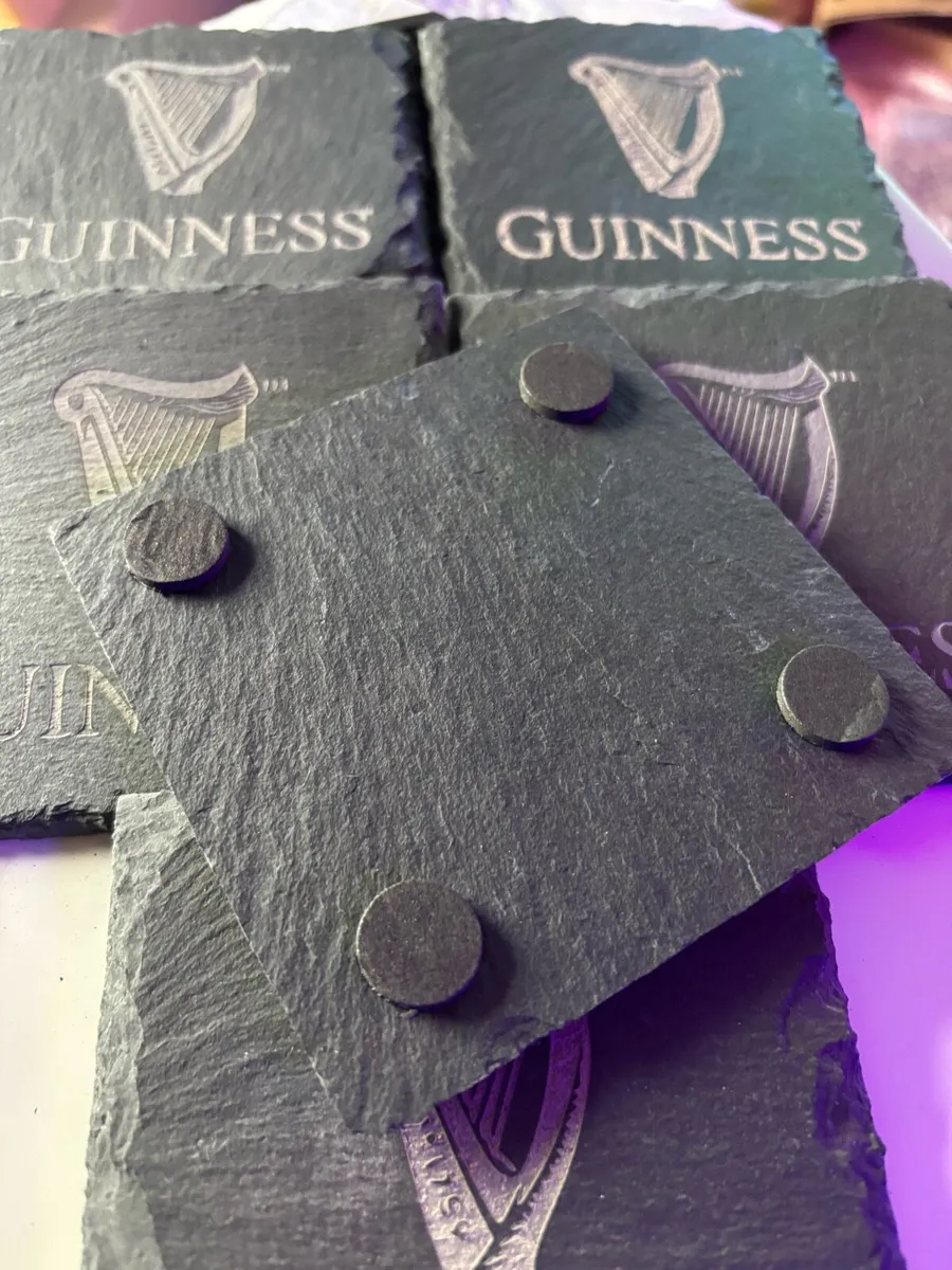Guinness slate coaster 6 pack - Image 2