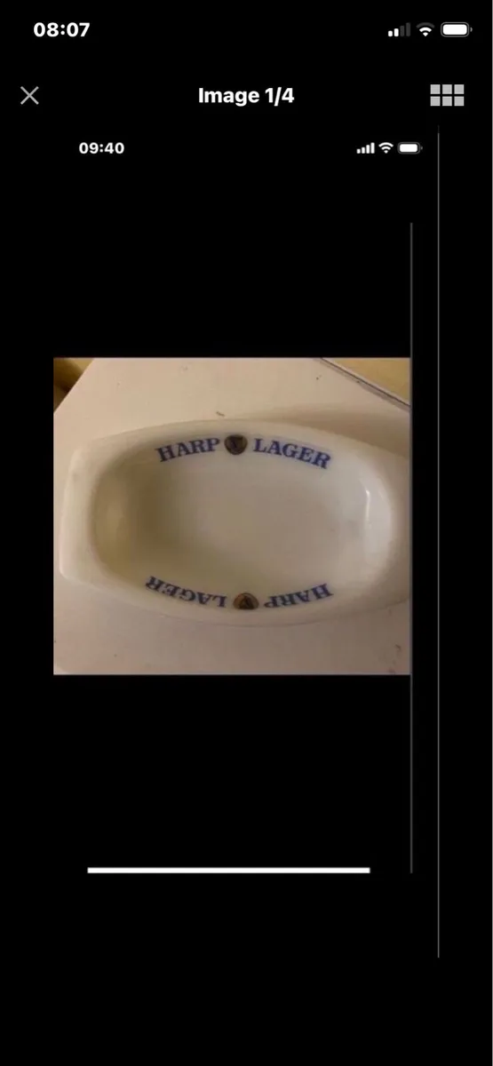 Vintage Harp Lager Dish - Image 1